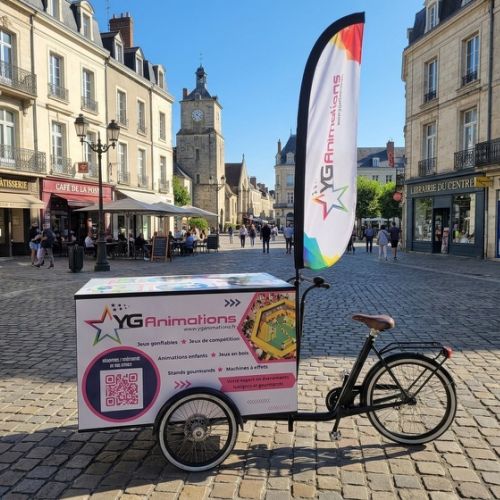 location triporteur évènementiel personnalisable